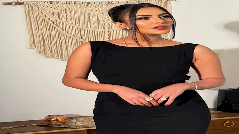 هاجر الشرنوبي بإطلالة جذابة.. كيف نسقتها؟